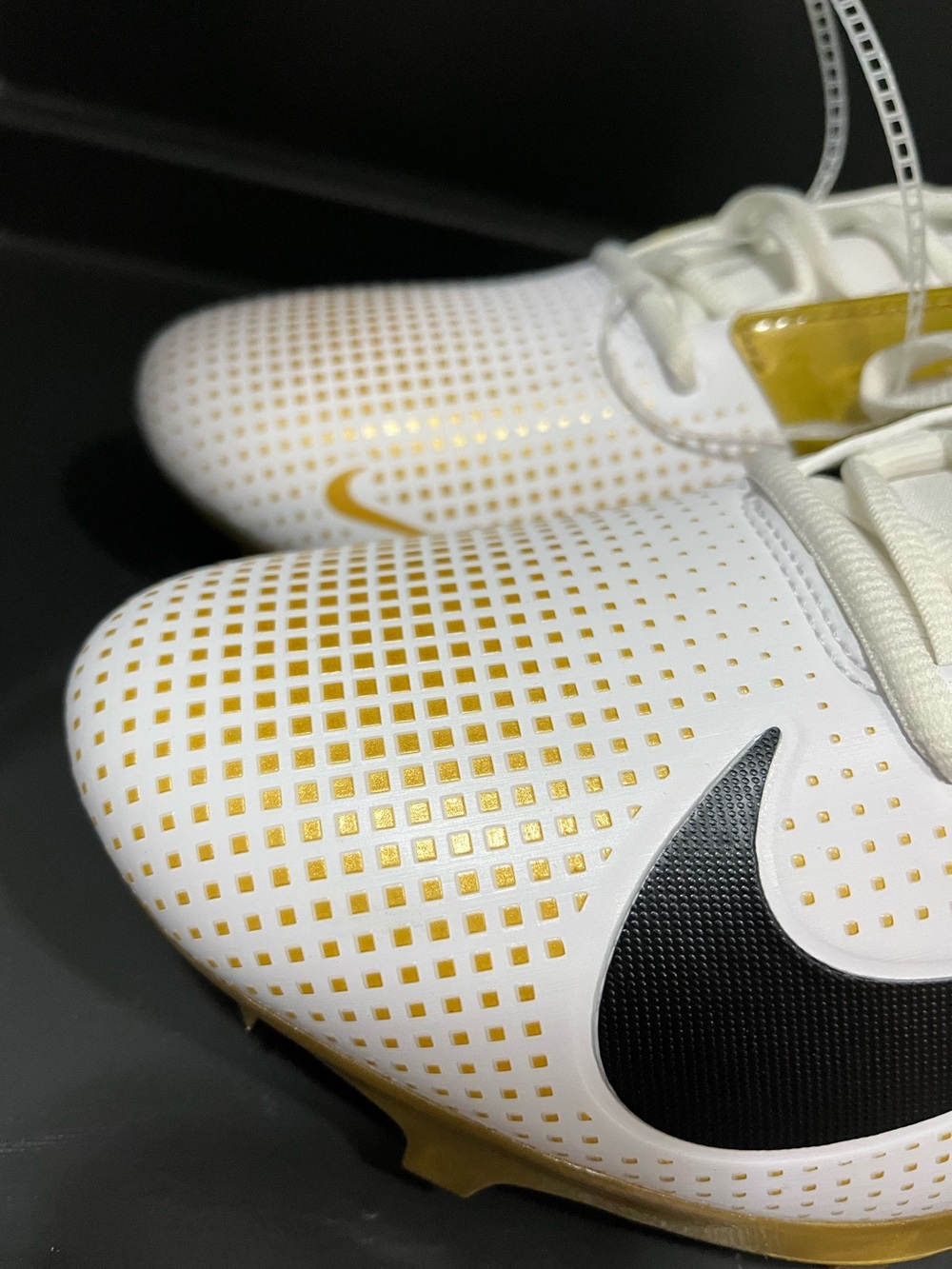 Nike Alpha Menace Pro - SZ 11.5 NWOB white/black - Picture 6 of 7